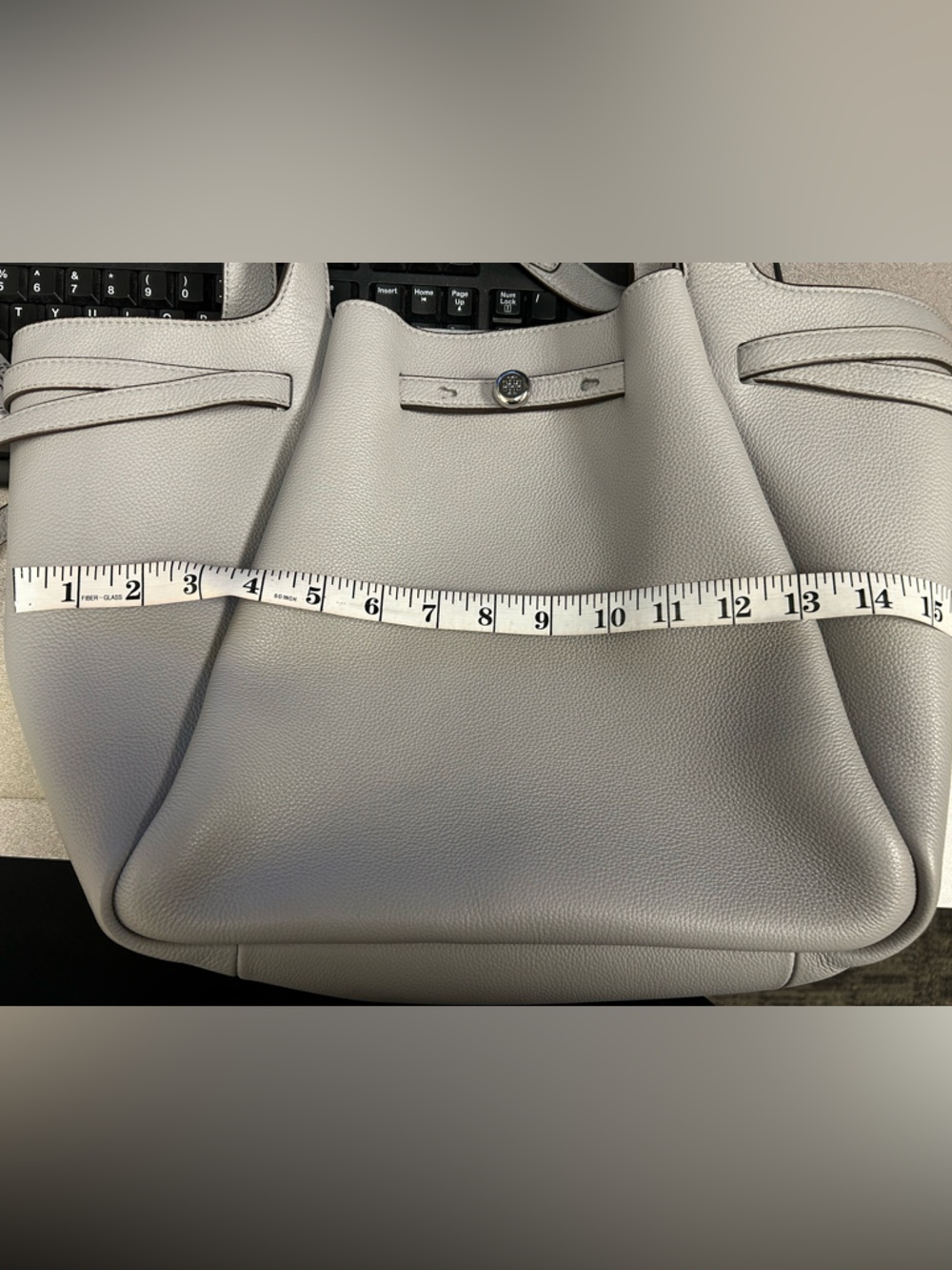 Tory Burch Romy leather tote NWT - Picture 8 of 8